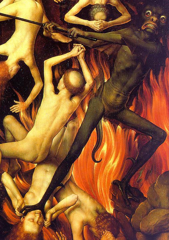 Hans Memling The Last Judgement Triptych oil painting image